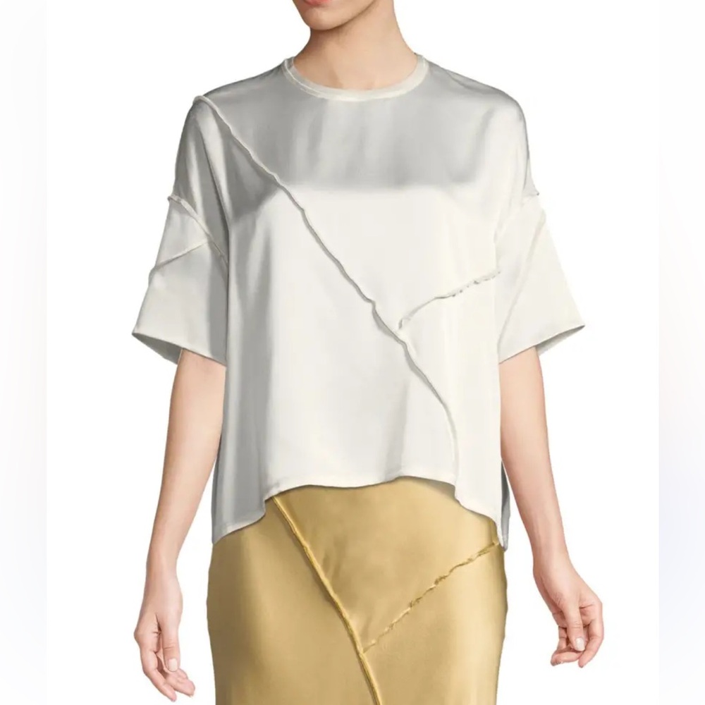 Vince White Short Sleeve Tee
